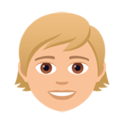 🧒🏼 Emoji Infante: Tono De Piel Claro Medio en JoyPixels 5.0.