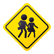 Emoji 🚸 Attraversamento Bambini su JoyPixels 5.0.