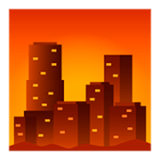 Emoji 🌆 Città Al Tramonto su JoyPixels 5.0.