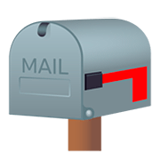 Émoji 📪 Boîte Aux Lettres Fermée Drapeau Baissé sur JoyPixels 5.0.
