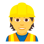 👷 Emoji Obrero en JoyPixels 5.0.