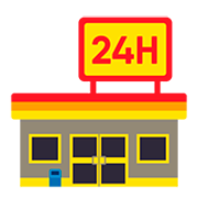 🏪 Emoji Tienda 24 Horas en JoyPixels 5.0.