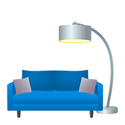 🛋️ Emoji Sofa und Lampe JoyPixels 5.0.