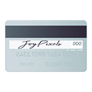 💳 Emoji Kreditkarte JoyPixels 5.0.
