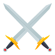 ⚔️ Emoji Espadas Cruzadas na JoyPixels 5.0.