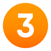3️ Emoji Algarismo três  na JoyPixels 5.0.