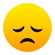 Emoji 😞 Faccina Delusa su JoyPixels 5.0.