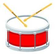 Emoji 🥁 Tamburo su JoyPixels 5.0.
