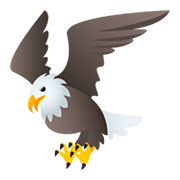Émoji 🦅 Aigle sur JoyPixels 5.0.