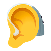 🦻 Emoji Oreja Con Audífono en JoyPixels 5.0.