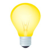 💡 Emoji Glühbirne JoyPixels 5.0.