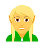 🧝 Emoji Elfo en JoyPixels 5.0.