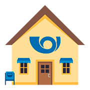 Émoji 🏤 Bureau De Poste sur JoyPixels 5.0.
