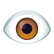 👁️ Emoji Auge JoyPixels 5.0.