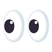 👀 Emoji Olhos na JoyPixels 5.0.