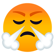😤 Emoji Cara Resoplando en JoyPixels 5.0.