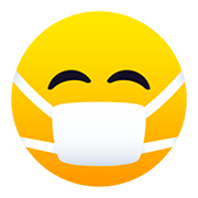 😷 Emoji Rosto Com Máscara Médica na JoyPixels 5.0.