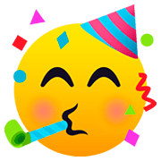 🥳 Emoji Partygesicht JoyPixels 5.0.