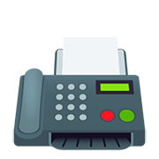 Émoji 📠 Fax sur JoyPixels 5.0.