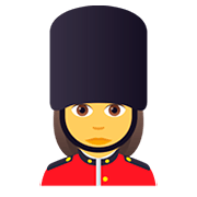 💂‍♀️ Emoji Guardia Mujer en JoyPixels 5.0.
