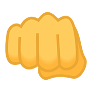 👊 Emoji geballte Faust JoyPixels 5.0.
