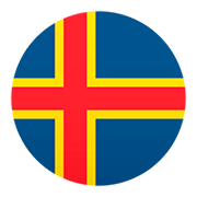 🇦🇽 Emoji Flagge: Ålandinseln JoyPixels 5.0.