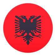 🇦🇱 Emoji Flagge: Albanien JoyPixels 5.0.