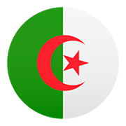 🇩🇿 Emoji Bandera: Argelia en JoyPixels 5.0.