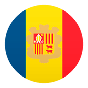 Emoji 🇦🇩 Bandiera: Andorra su JoyPixels 5.0.