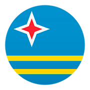 🇦🇼 Emoji Bandera: Aruba en JoyPixels 5.0.