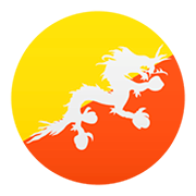 🇧🇹 Emoji Bandera: Bután en JoyPixels 5.0.