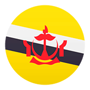 🇧🇳 Emoji Flagge: Brunei Darussalam JoyPixels 5.0.