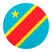 🇨🇩 Emoji Bandera: República Democrática Del Congo en JoyPixels 5.0.