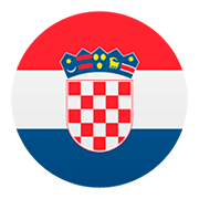 🇭🇷 Emoji Bandeira: Croácia na JoyPixels 5.0.