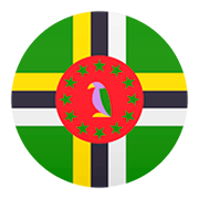 🇩🇲 Emoji Flagge: Dominica JoyPixels 5.0.
