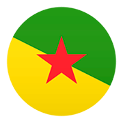 Émoji 🇬🇫 Drapeau : Guyane Française sur JoyPixels 5.0.