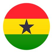 🇬🇭 Emoji Bandera: Ghana en JoyPixels 5.0.