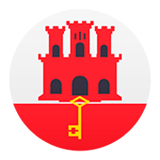 Émoji 🇬🇮 Drapeau : Gibraltar sur JoyPixels 5.0.
