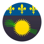 🇬🇵 Emoji Flagge: Guadeloupe JoyPixels 5.0.