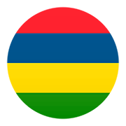 Emoji 🇲🇺 Bandiera: Mauritius su JoyPixels 5.0.