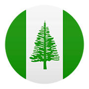 🇳🇫 Emoji Flagge: Norfolkinsel JoyPixels 5.0.