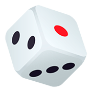 Emoji 🎲 Dado su JoyPixels 5.0.