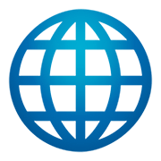 Emoji 🌐 Globo Con Meridiani su JoyPixels 5.0.