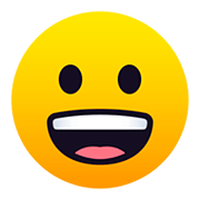 😀 Emoji grinsendes Gesicht JoyPixels 5.0.