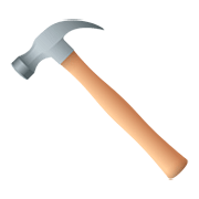 🔨 Emoji Hammer JoyPixels 5.0.