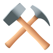 ⚒️ Emoji Hammer und Pickel JoyPixels 5.0.