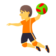 Émoji 🤾 Personne Jouant Au Handball sur JoyPixels 5.0.
