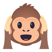🙉 Emoji Mono Con Los Oídos Tapados en JoyPixels 5.0.