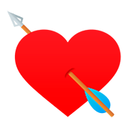 💘 Emoji Corazón Con Flecha en JoyPixels 5.0.