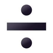 ➗ Emoji Símbolo De Divisão na JoyPixels 5.0.